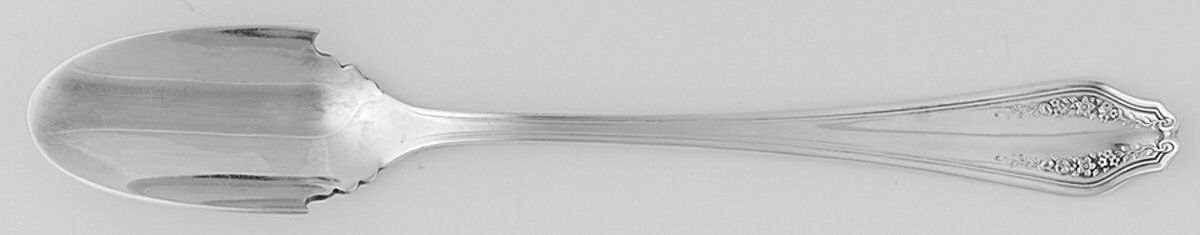 Garland (Silverplate, 1914) Solid Large Cheese Scoop by International Silver-1