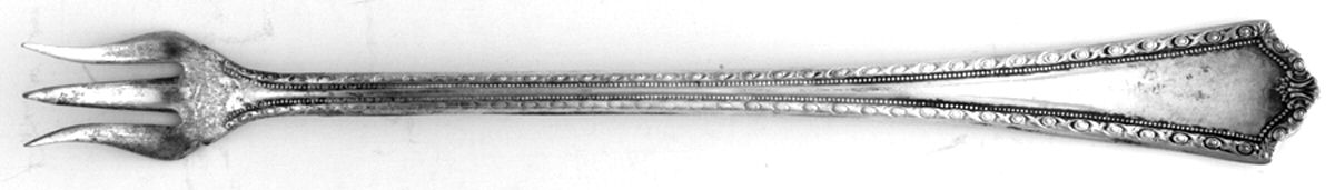 Gem (Silverplate, No Date) Cocktail/Seafood Fork by International Silver-1