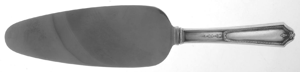 Georgian Maid (Sterling, 1923) Pie Server with Stainless Blade by International Silver-1