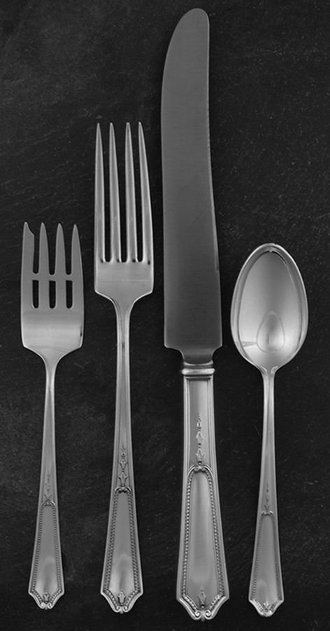 Georgian Maid (Sterling, 1923) 4 Piece Dinner Size Setting by International Silver-1