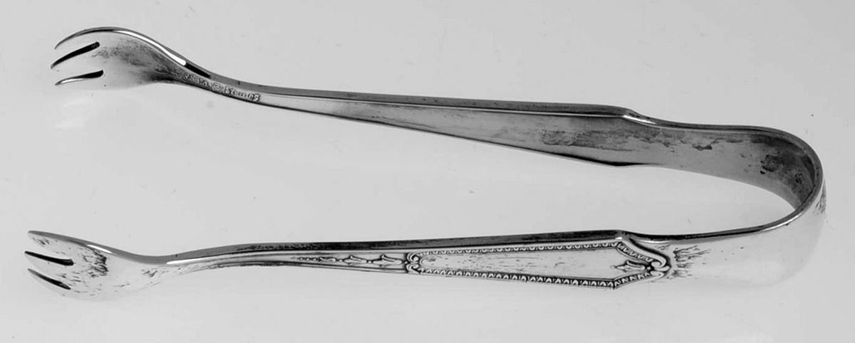 Georgian Maid (Sterling, 1923) Bon Bon Tongs by International Silver-1