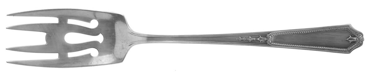 Georgian Maid (Sterling, 1923) Small Solid Cold Meat Serving Fork by International Silver-1