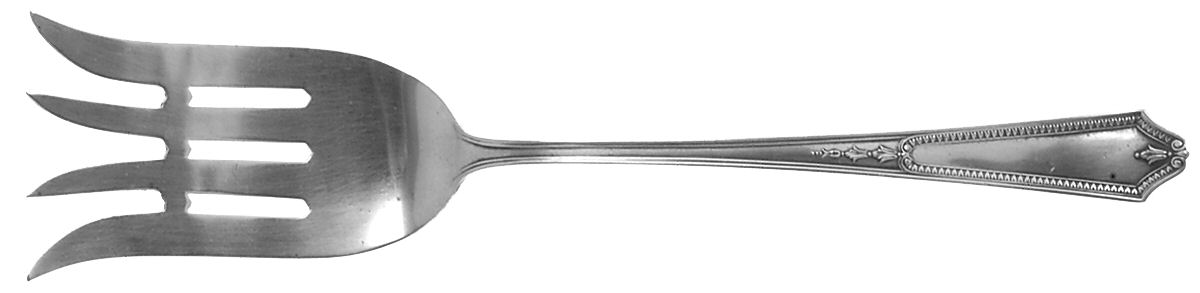Georgian Maid (Sterling, 1923) Solid Salad Serving Fork by International Silver-1