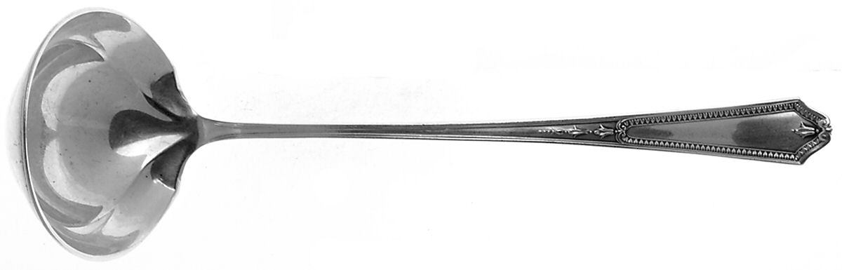 Georgian Maid (Sterling, 1923) Solid Piece Cream Ladle by International Silver-1