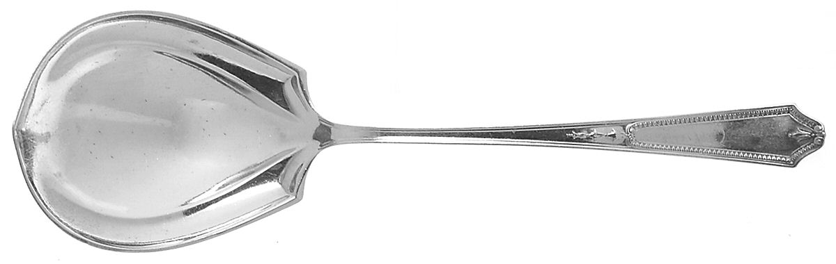 Georgian Maid (Sterling, 1923) Small Solid Berry/Casserole Spoon by International Silver-1