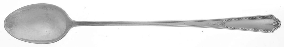 Georgian Maid (Sterling, 1923) Iced Tea Spoon by International Silver-1