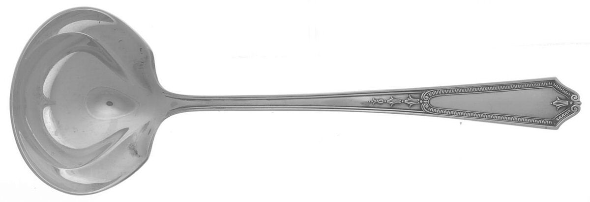 Georgian Maid (Sterling, 1923) Solid Gravy Ladle by International Silver-1