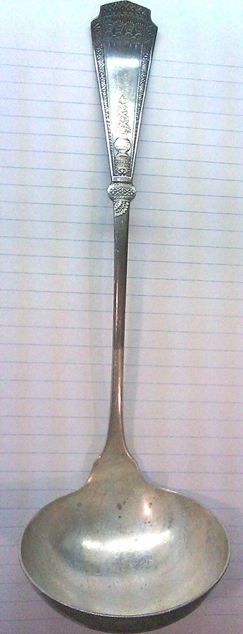 Geneva (Silverplate, 1881) Bouillon Ladle by International Silver-1