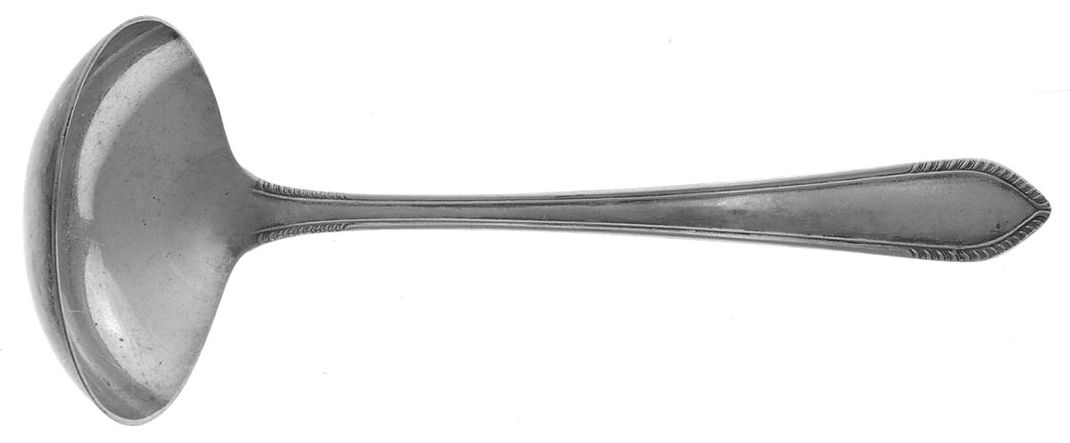 Georgic (Silverplate, 1938) Solid Gravy Ladle by International Silver-1