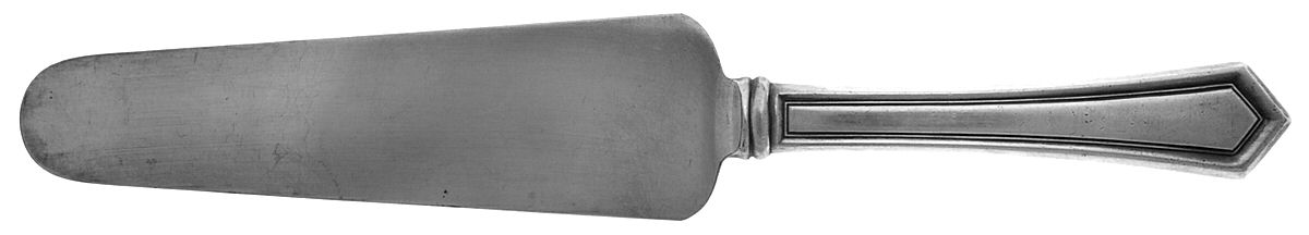 General Putnam (Silverplate, 1917) Pie Server with Silverplate Blade by International Silver-1