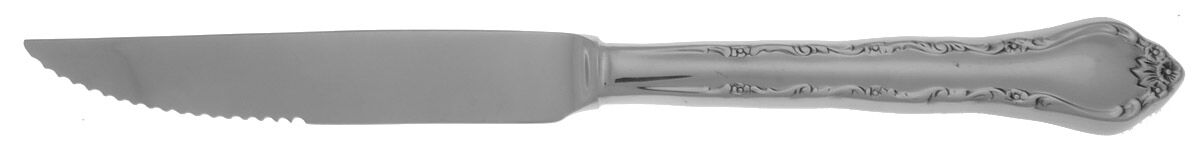 Gigi (Stainless) Steak Knife Individual Hollow, Serrate HC by International Silver-1