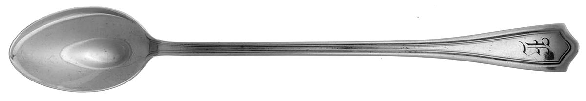 Governor Bradford (Sterling, 1913) Iced Tea Spoon by International Silver-1