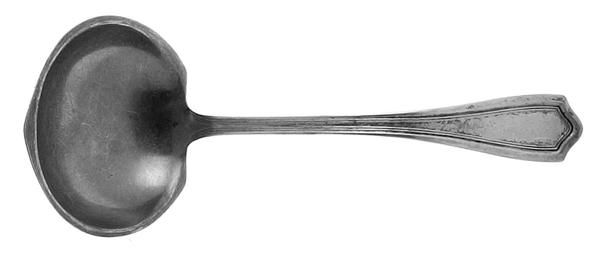 Governor Bradford (Sterling, 1913) Solid Gravy Ladle by International Silver-1