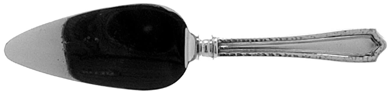 Governor Bradford-Hammered (Sterling, 1913) Cheese Server with Silverplate Blade by International Silver-1