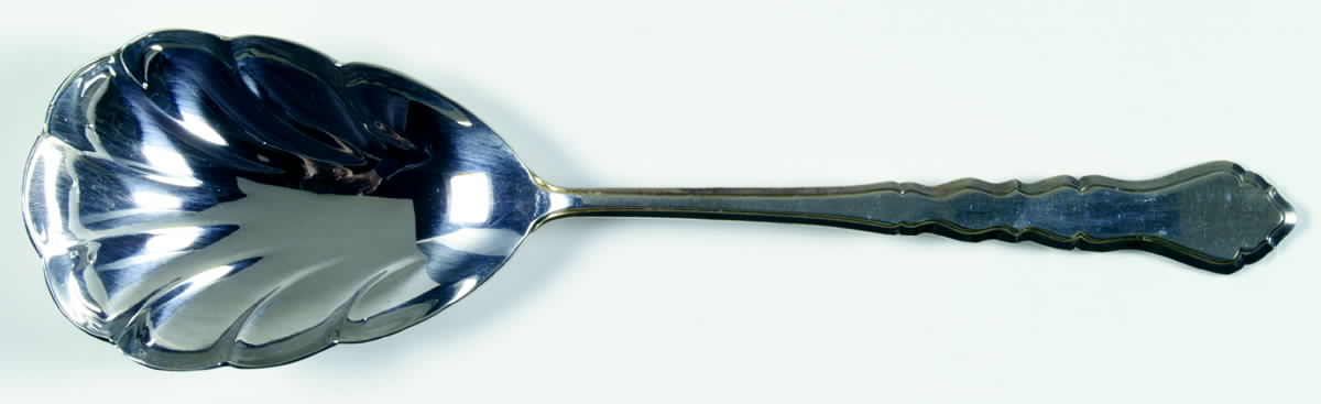 Golden Centennial (Silverplate, 1972) Solid Shell Casserole Spoon by International Silver-1