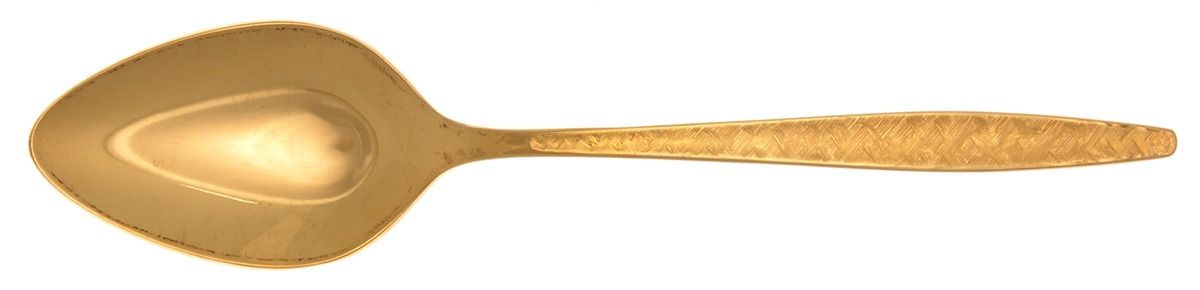 Golden Carino (Gold Electroplate) Place/Oval Soup Spoon by International Silver-1