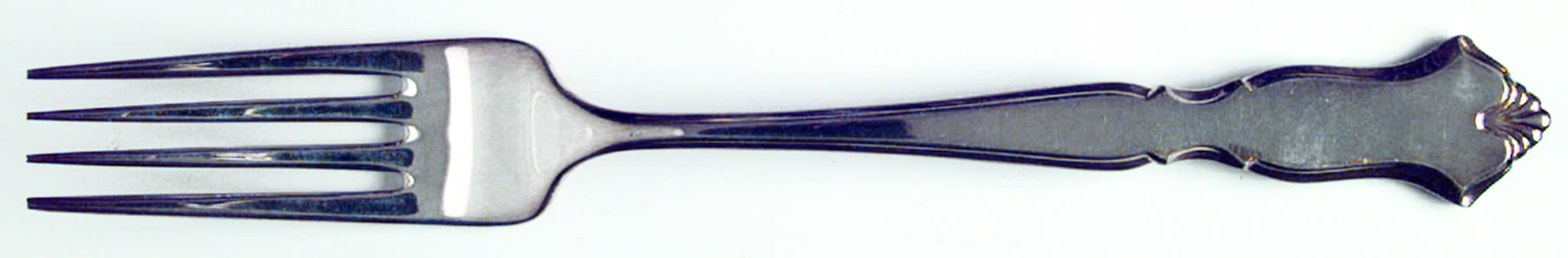 Golden Chadwick (Silverplate, Gold Accent, 1975) Fork by International Silver-1