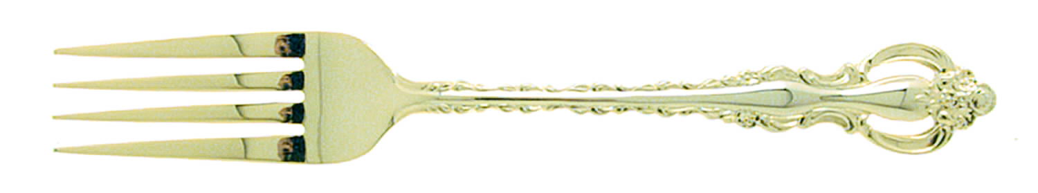 Golden Countess (Gold Electroplate, 1978) Fork by International Silver-1