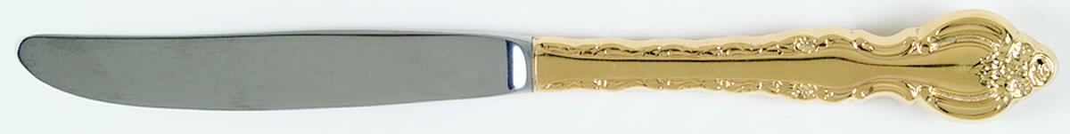 Golden Countess (Gold Electroplate, 1978) Modern Hollow Knife by International Silver-1