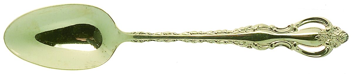 Golden Countess (Gold Electroplate, 1978) Teaspoon by International Silver-1