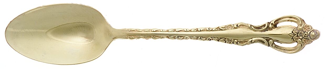 Golden Countess (Gold Electroplate, 1978) Demitasse Spoon by International Silver-1