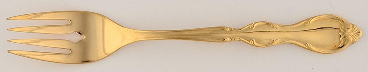 Golden Cotillion (1847) Individual Salad Fork by International Silver-1