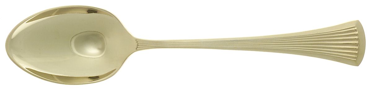 Golden Creation (Gold Electroplate, 1984) Place/Oval Soup Spoon by International Silver-1