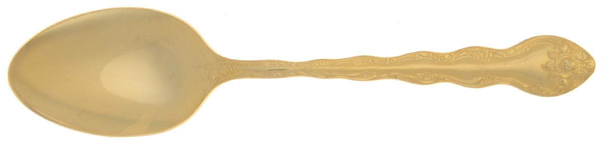 Golden Classic Rose (Gold Electroplate) Place/Oval Soup Spoon by International Silver-1