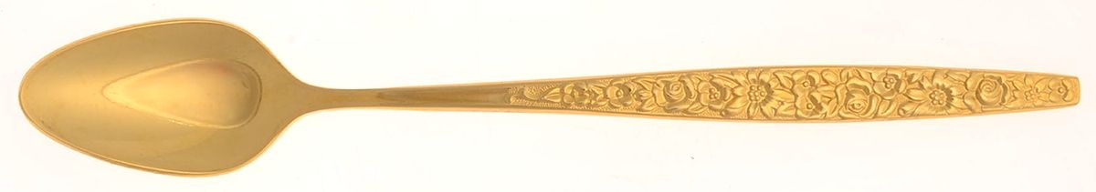 Golden Dubonnet (Gold Electroplate) Iced Tea Spoon by International Silver-1
