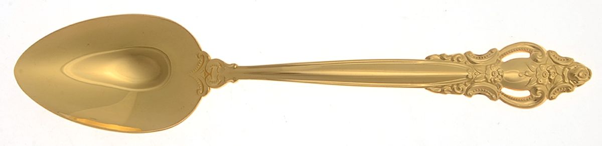 Golden Empress (Gold Electroplate, Newer) Tablespoon (Serving Spoon) by International Silver-1