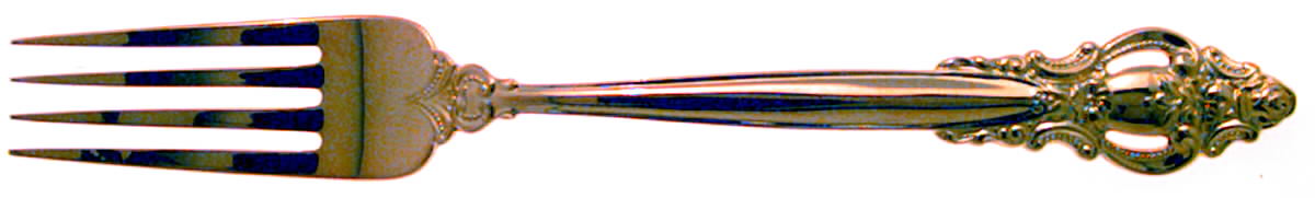 Golden Empress (Gold Electroplate, Newer) Fork by International Silver-1