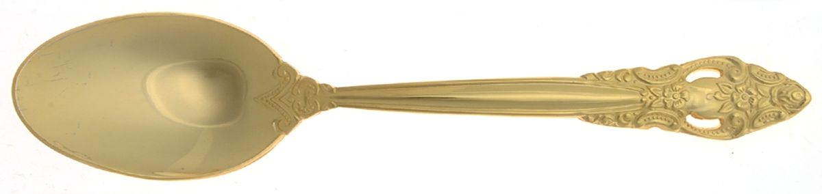 Golden Empress (Gold Electroplate, Newer) Dessert/Oval Soup Spoon by International Silver-1
