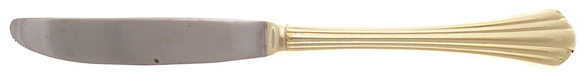 Golden Flair (Gold Electroplate) Modern Hollow Knife by International Silver-1