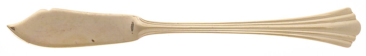 Golden Flair (Gold Electroplate) Flat Handle Master Butter Knife by International Silver-1