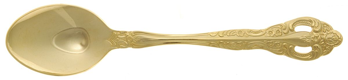 Golden Felice (Gold Electroplate) Place/Oval Soup Spoon by International Silver-1