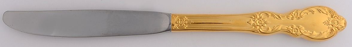 Golden Grand Elegance (Gold Electroplate) Modern Hollow Knife by International Silver-1