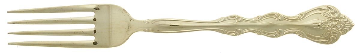 Golden Interlude (Gold Electroplate) Fork by International Silver-1