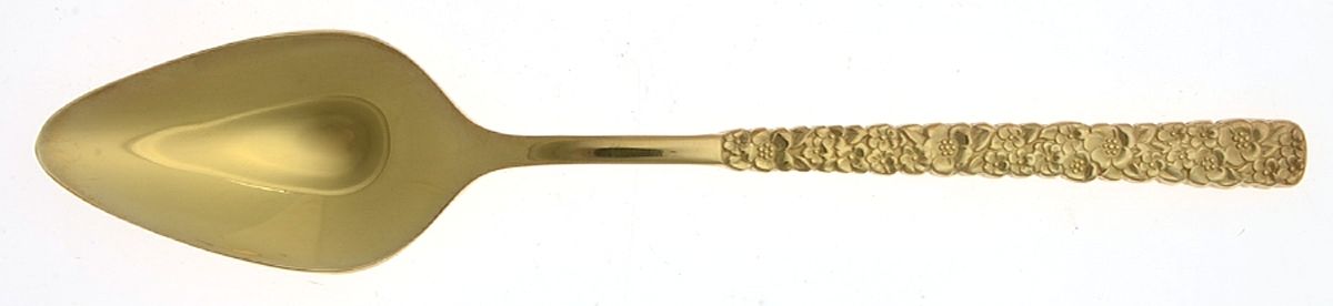 Golden Love-Precious Flower (Gold Electroplate) Teaspoon by International Silver-1