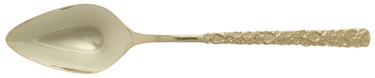 Golden Love-Precious Flower (Gold Electroplate) Place/Oval Soup Spoon by International Silver-1