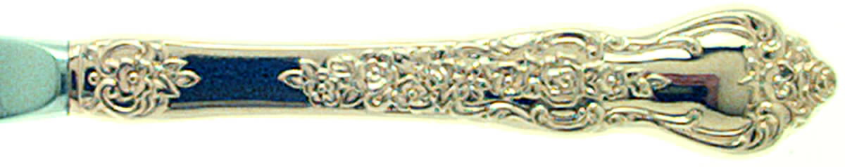 Golden La France (Gold Electroplate) Modern Hollow Knife by International Silver-1