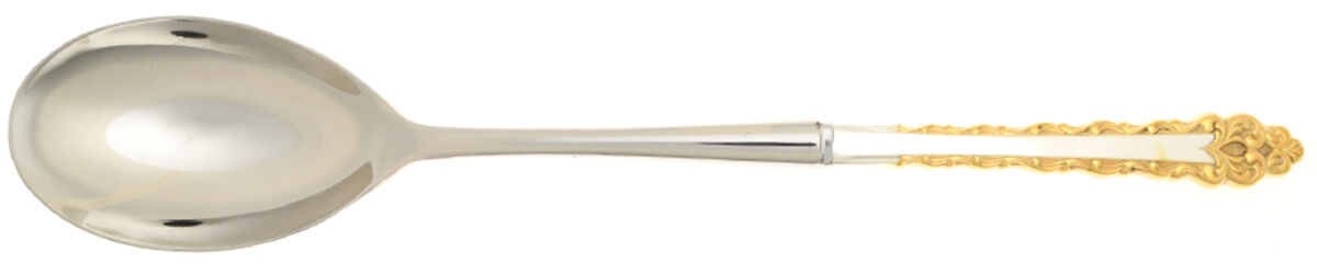 Golden La Strada (Sterling, 1972) Dressing Spoon with Stainless Bowl HC by International Silver-1