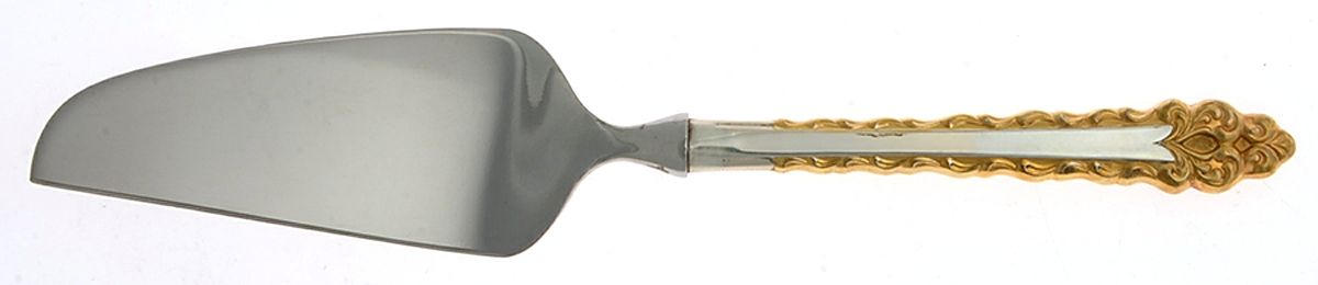 Golden La Strada (Sterling, 1972) Cheese Knife with Stainless Blade by International Silver-1