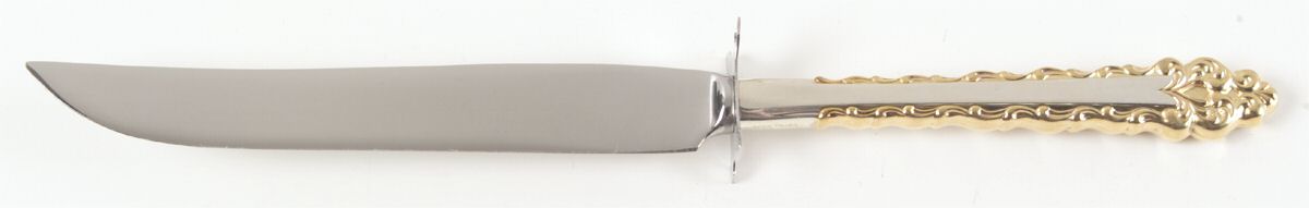 Golden La Strada (Sterling, 1972) Small Steak Carving Knife with Stainless Blade by International Silver-1