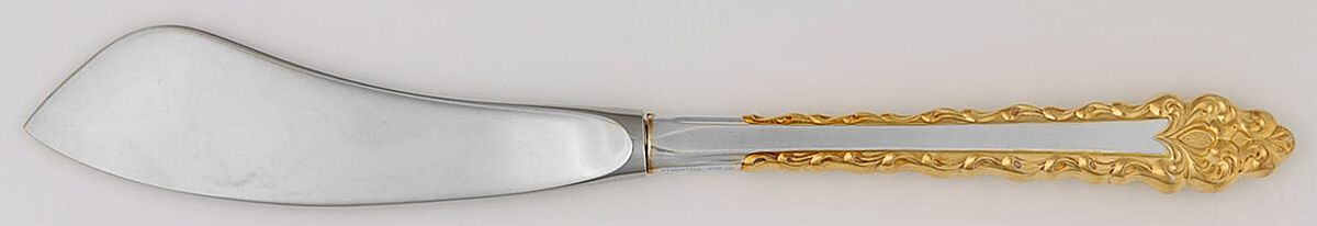 Golden La Strada (Sterling, 1972) Hollow Handle Master Butter Knife by International Silver-1