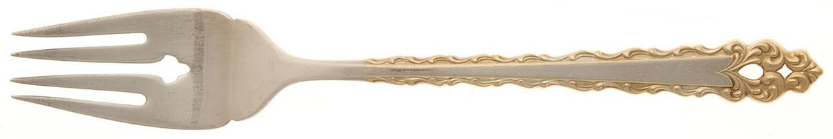 Golden La Strada (Sterling, 1972) Individual Salad Fork by International Silver-1