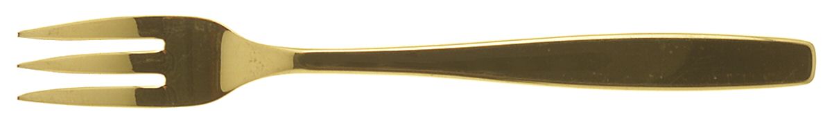 Golden Modern Living (Gold Electroplate) Cocktail/Seafood Fork by International Silver-1