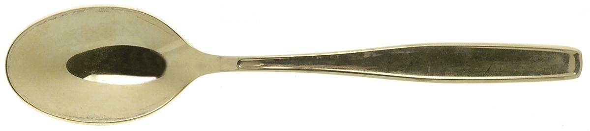 Golden Modern Living (Gold Electroplate) Place/Oval Soup Spoon by International Silver-1