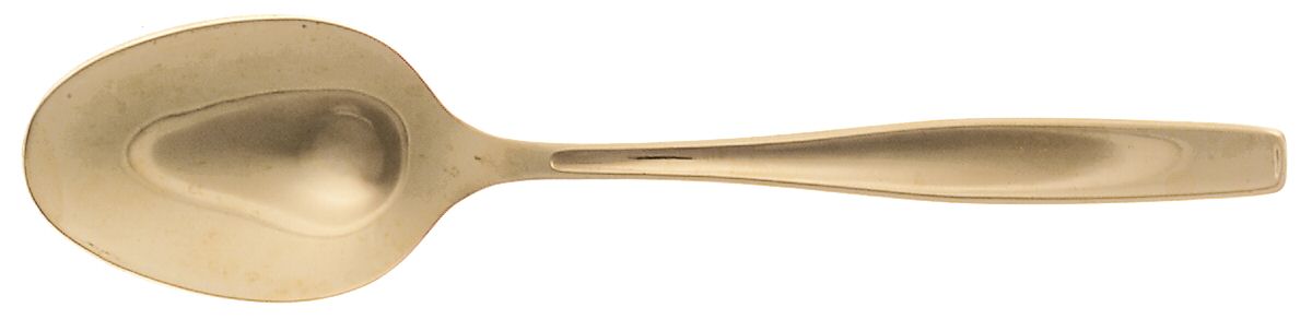 Golden Modern Living (Gold Electroplate) Tablespoon (Serving Spoon) by International Silver-1