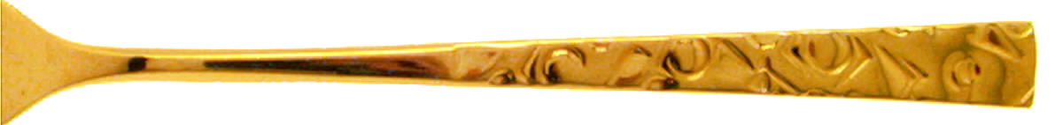 Golden Navaho (Gold Electroplate) Individual Salad Fork by International Silver-1