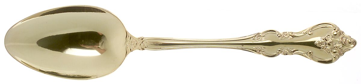 Golden Orleans (Gold Electroplate, 1981) Tablespoon (Serving Spoon) by International Silver-1